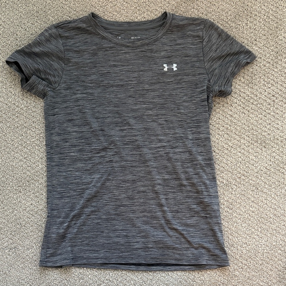 Under Armour Charcoal Heather Tee